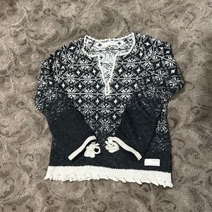 Light sweater, so detailed and intricate.